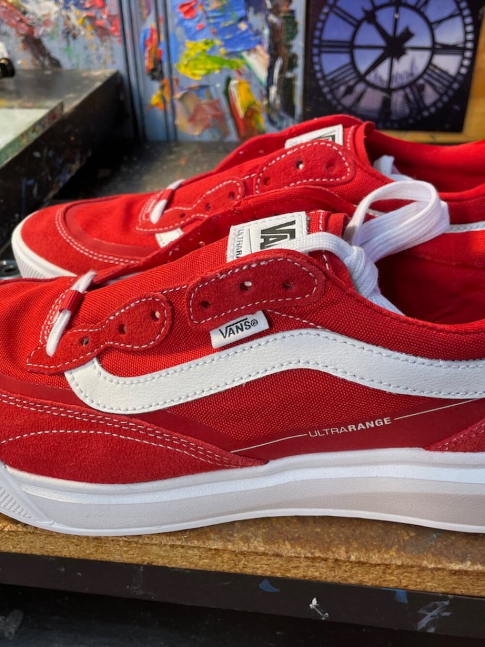 Vans Ultrarange 2.0 SE Racing Red Size US 11 Men New VN000V31IZQ Rare Sneakers